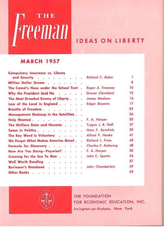 cover image March 1957