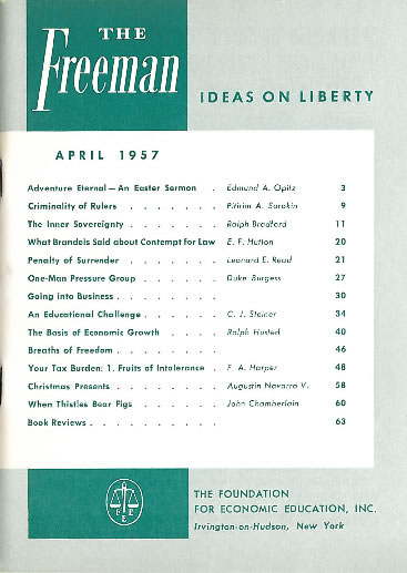 cover image April 1957