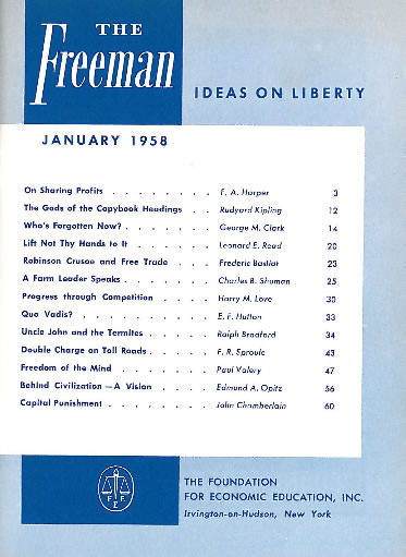 cover image January 1958