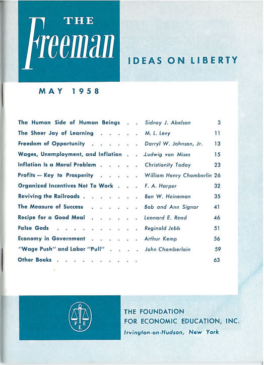cover image May 1958