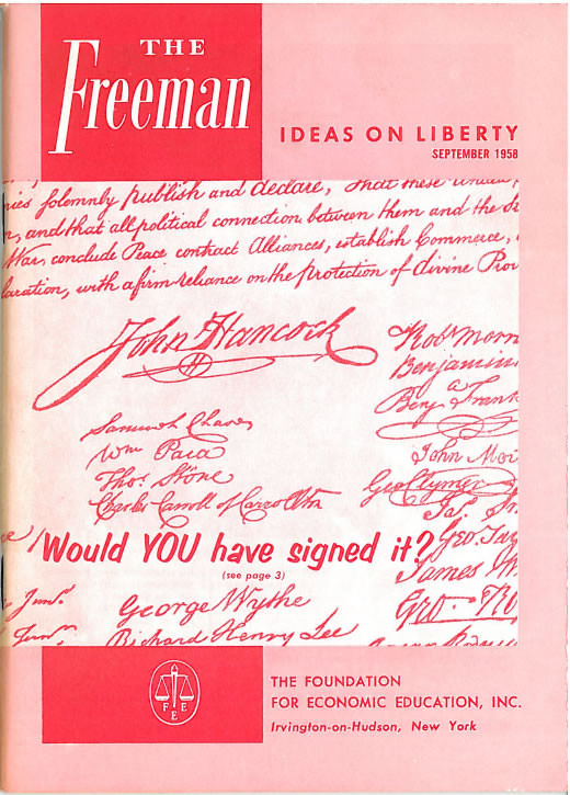 cover image September 1958