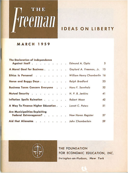 cover image March 1959