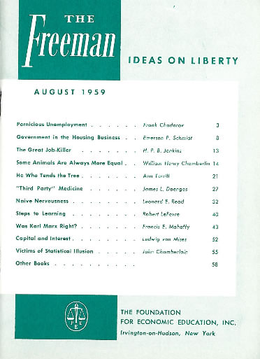 cover image August 1959
