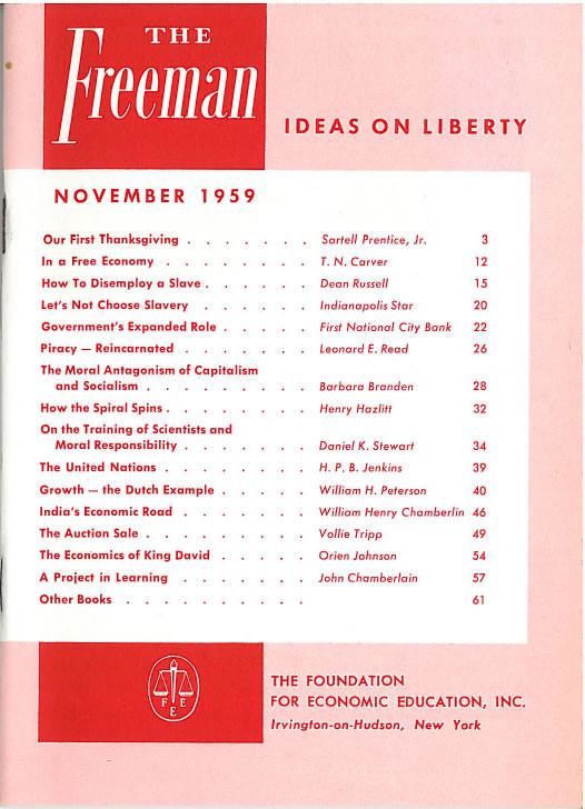 cover image November 1959
