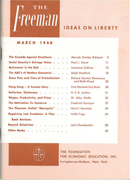 cover image March 1960