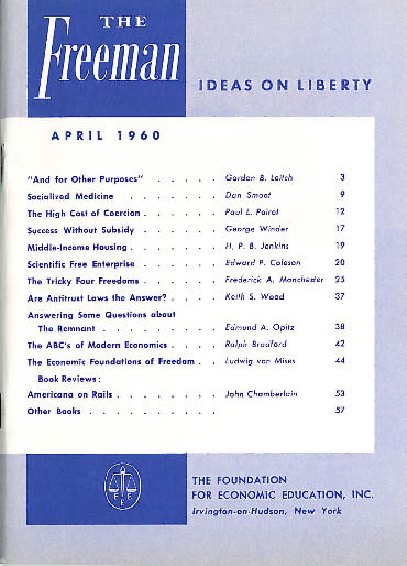 cover image April 1960