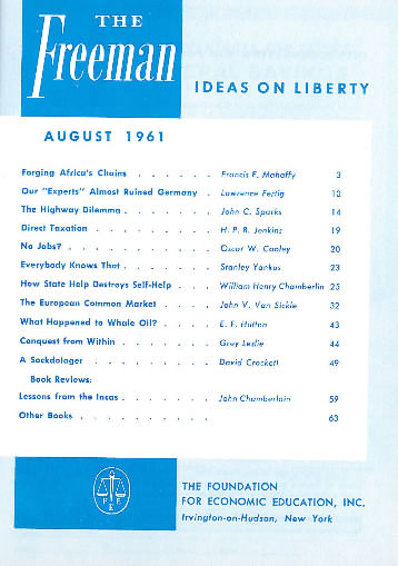 cover image August 1961
