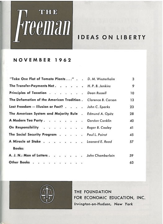 cover image November 1962