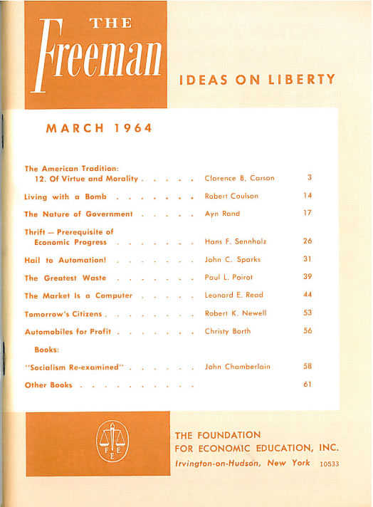 cover image March 1964
