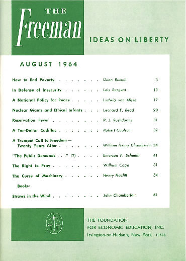 cover image August 1964