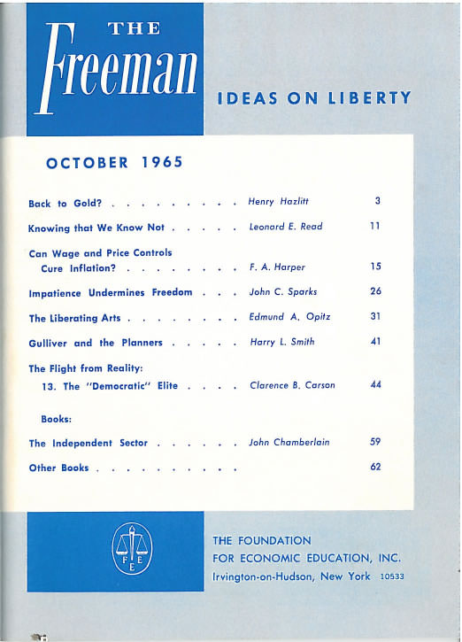 cover image October 1965