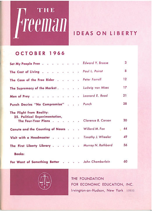 cover image October 1966
