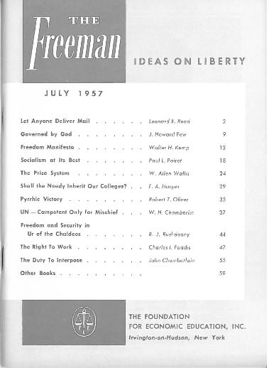 cover image July 1957