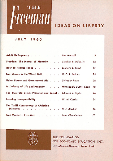 cover image July 1960