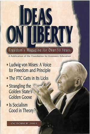 cover image October 2003