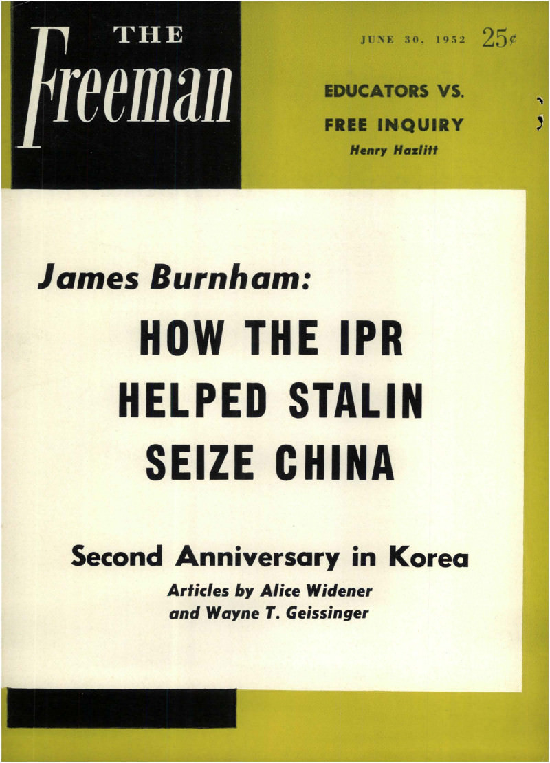cover image June 1952 C