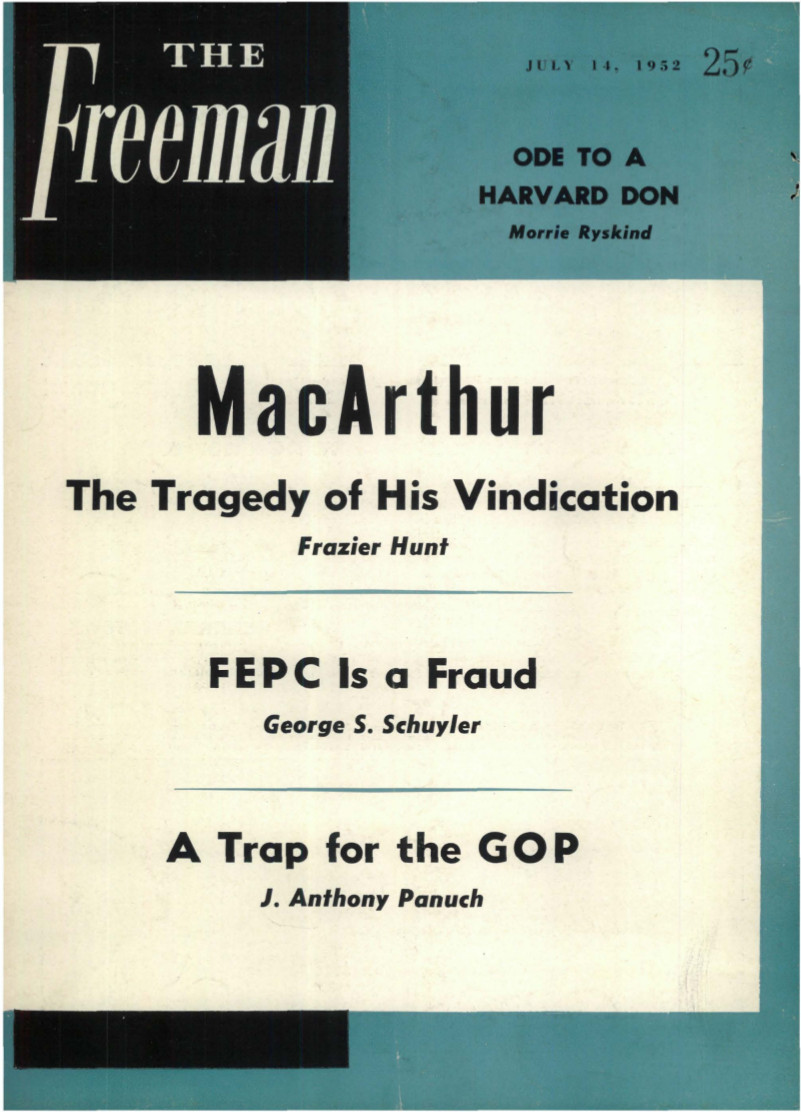 cover image July 1952 A