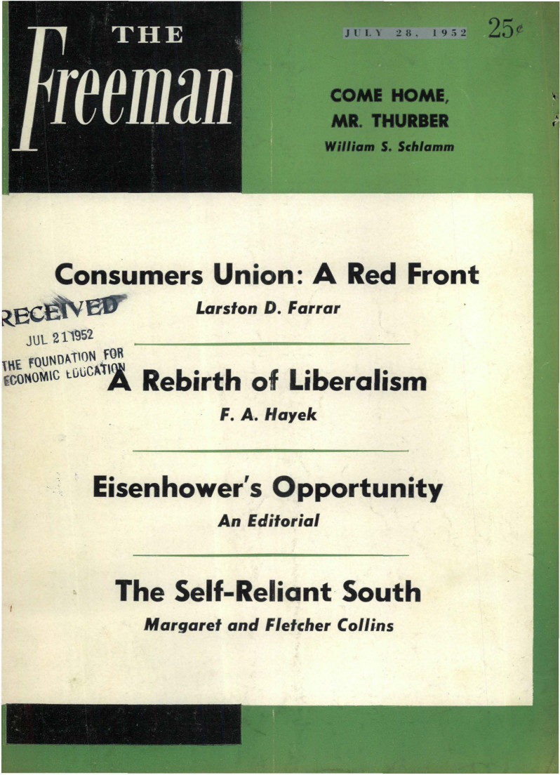 cover image July 1952 B