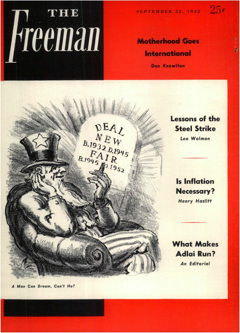 cover image September 1952 B