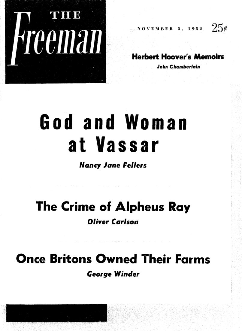 cover image November 1952 A