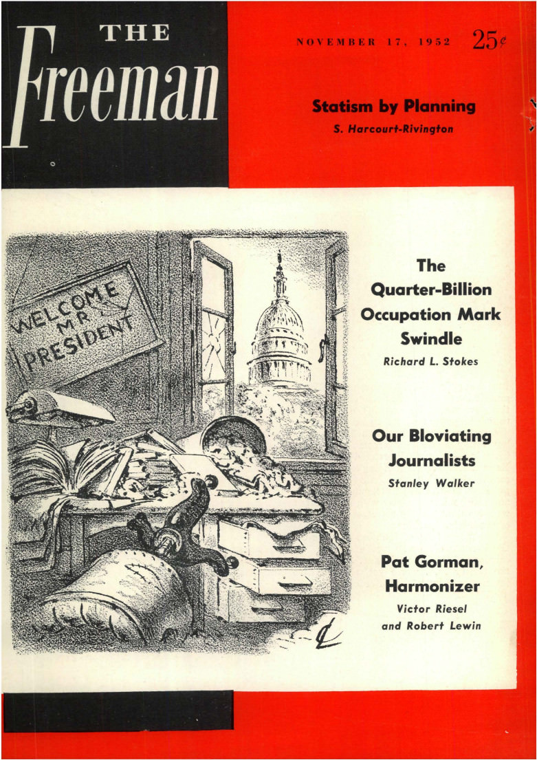 cover image November 1952 B
