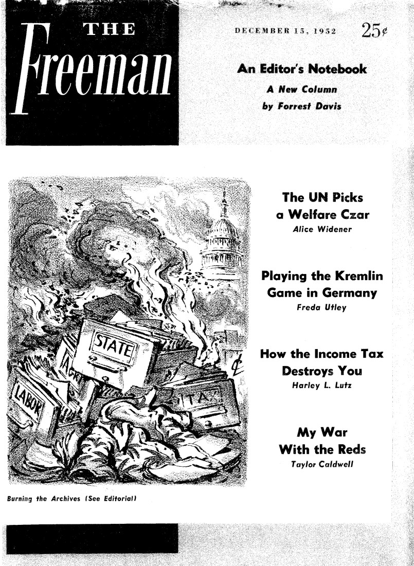 cover image December 1952 B