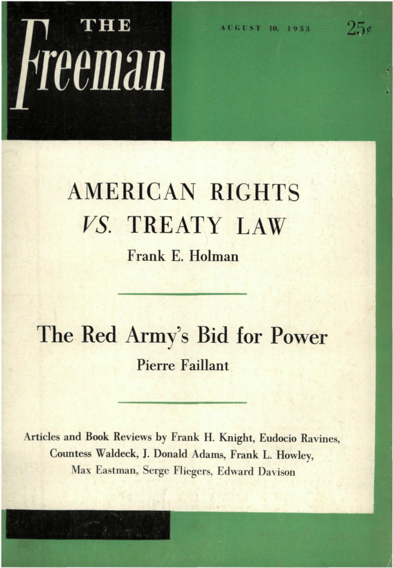 cover image August 1953 A
