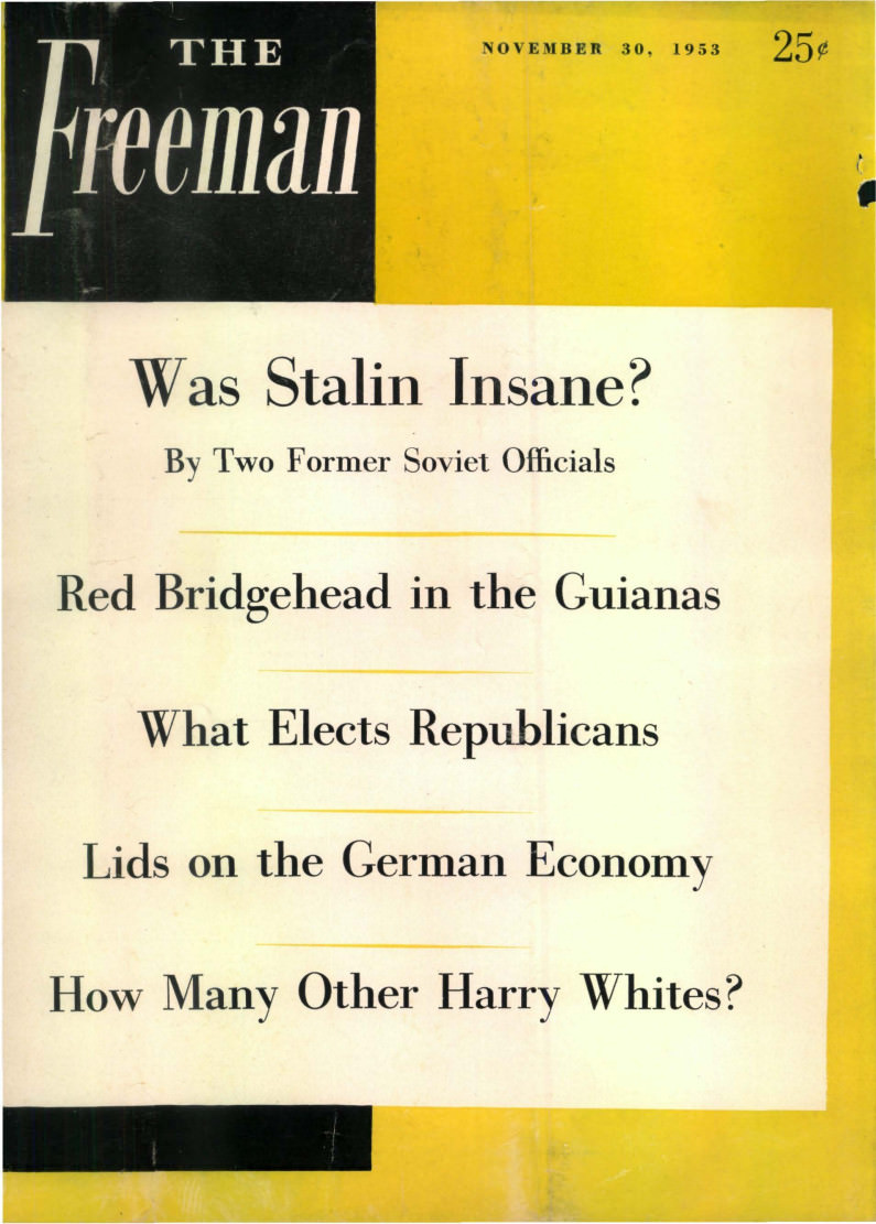 cover image November 1953 C