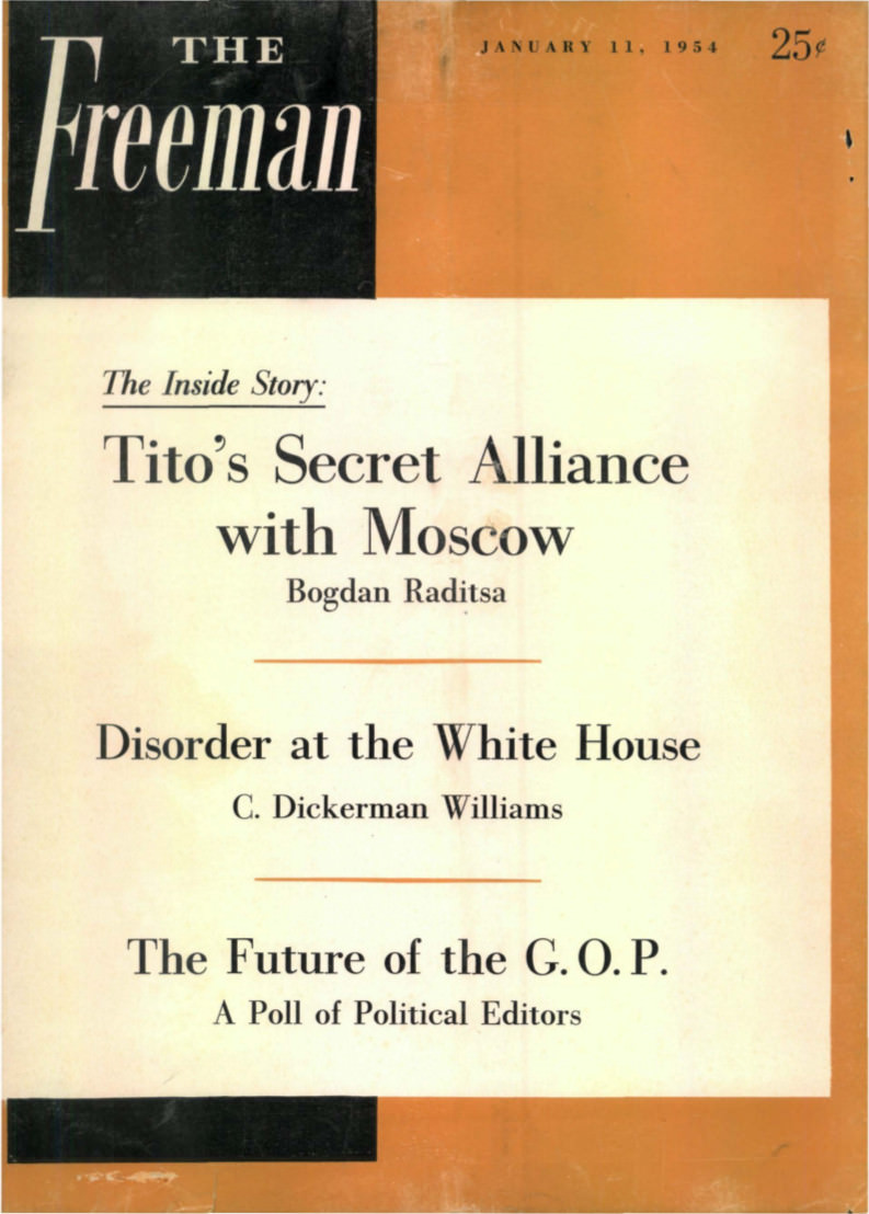 cover image January 1954 A