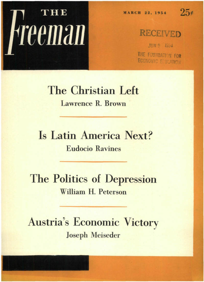 cover image March 1954 B
