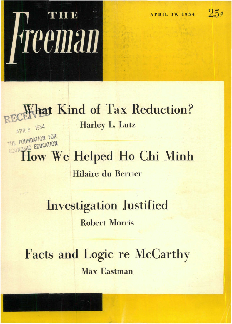 cover image April 1954 B