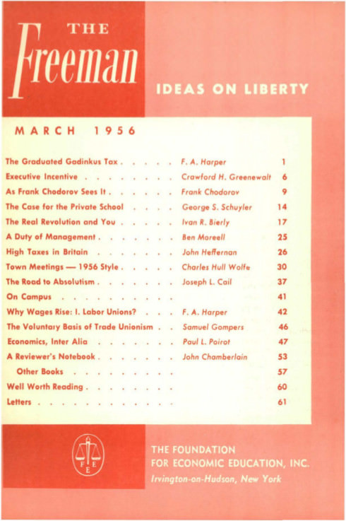 cover image March 1956