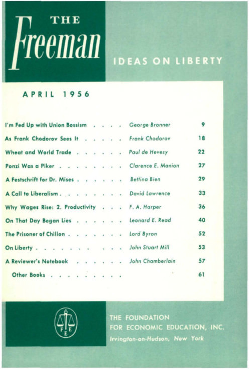 cover image April 1956
