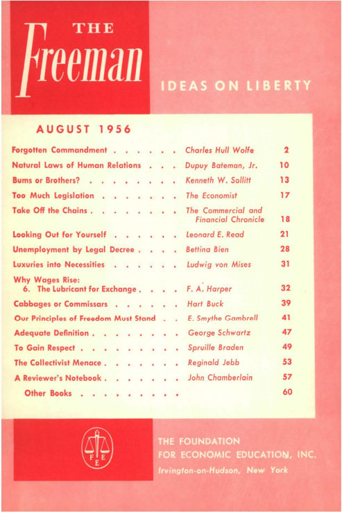 cover image August 1956