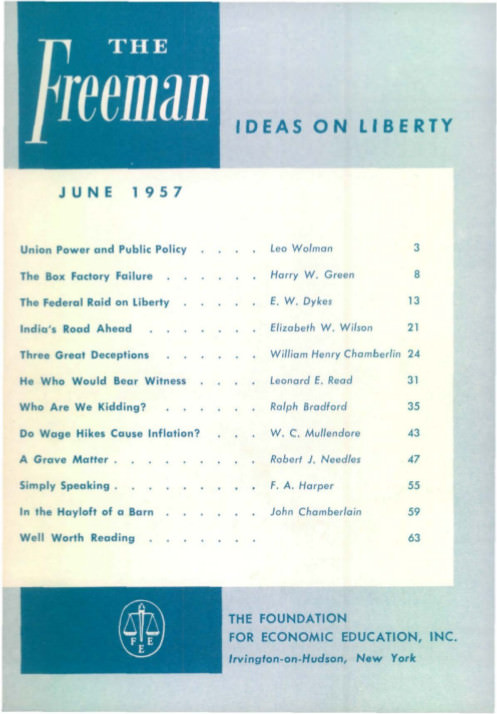 cover image June 1957