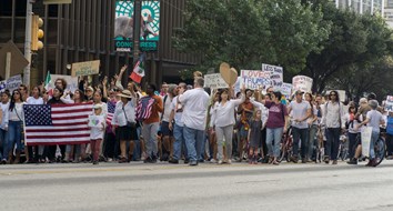 Reflections Amid an Anti-Trump Protest in Austin